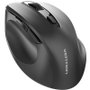 Vention KTHB0-ST Ratón Ergonómico Inalámbrico Silencioso Negro